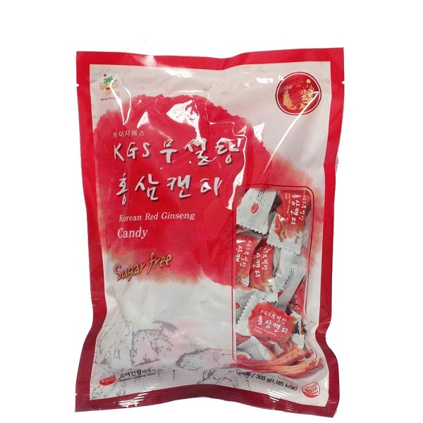 Kẹo hồng sâm không đường KGS Hàn Quốc 300g