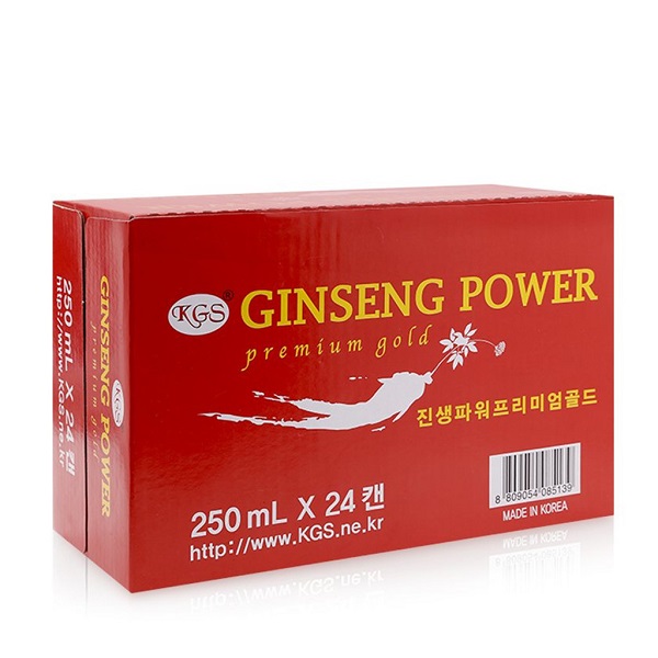 Nước hồng sâm KGS Ginseng Power Hàn Quốc 24 lon