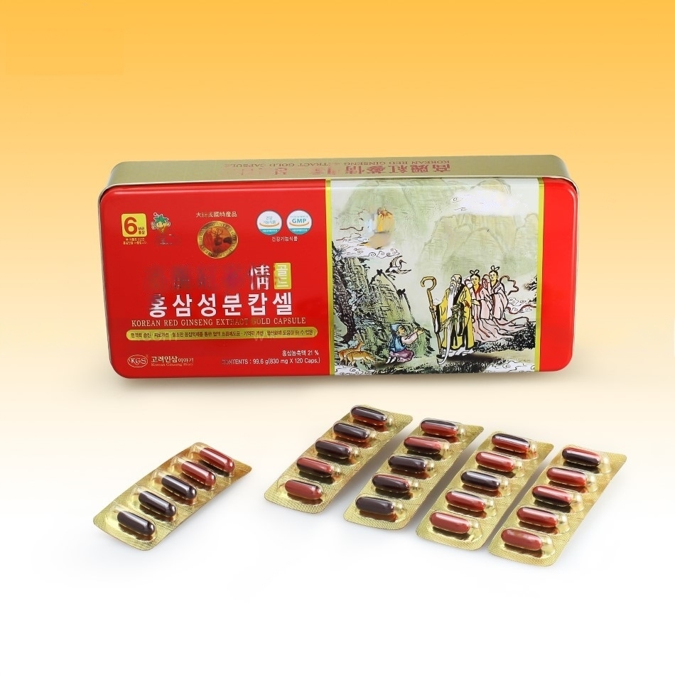 Viên sâm nhung linh chi KGS Hàn Quốc 99.6g 830mg x 120 viên