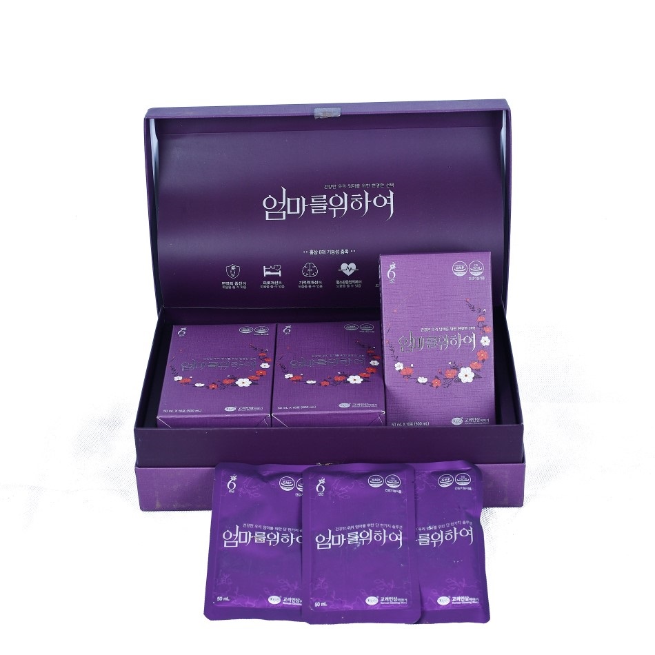 Nước Hồng Sâm KGS Dành Cho Phụ Nữ 50ml x 30 Gói