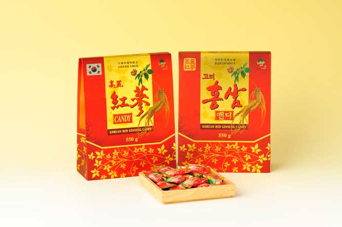Kẹo Hồng Sâm Túi Xách KGS Hàn Quốc 550g