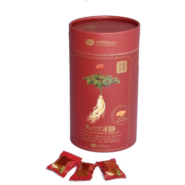 Kẹo Hắc Sâm KGS Hộp Giấy 250g