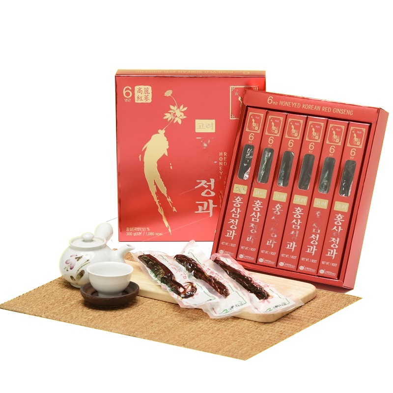 Hồng Sâm Củ Tẩm Mật Ong KGS Hàn Quốc 50g x 6