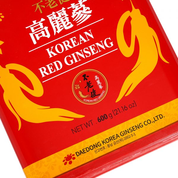 Hồng sâm củ khô HQ Premium 600g (21-40 củ)