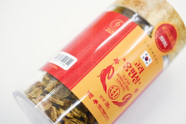 Hồng sâm HQ thái lát (200g dạng lọ)