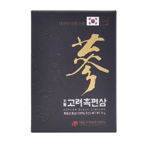 Hắc sâm Hàn quốc dạng lát (75g)
